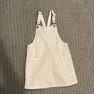 Zara girl’s corduroy overall dress
